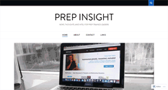 Desktop Screenshot of prepinsight.com