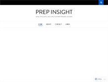 Tablet Screenshot of prepinsight.com